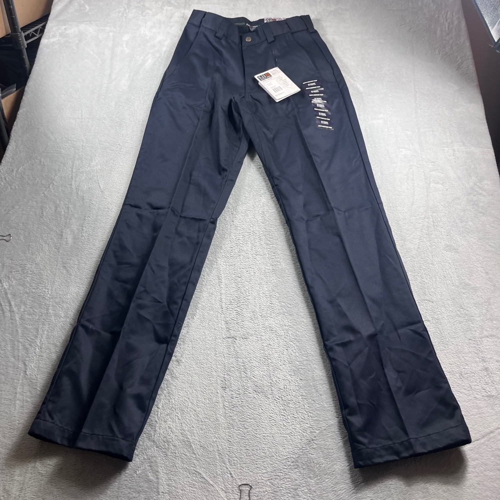5.11 Tactical Men's Company Pant Fire Navy 74398 Cotton Twill W30 L36 NWT